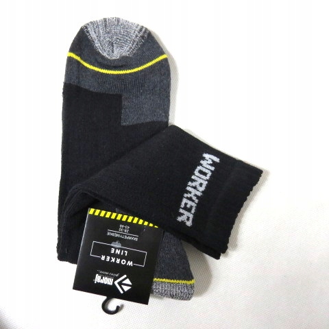 MORAJ Skarpety Robocze MĘSKIE MIX KOLOR SKARPETKI WORK 12-PAR Polskie 39-42 Zestaw tak