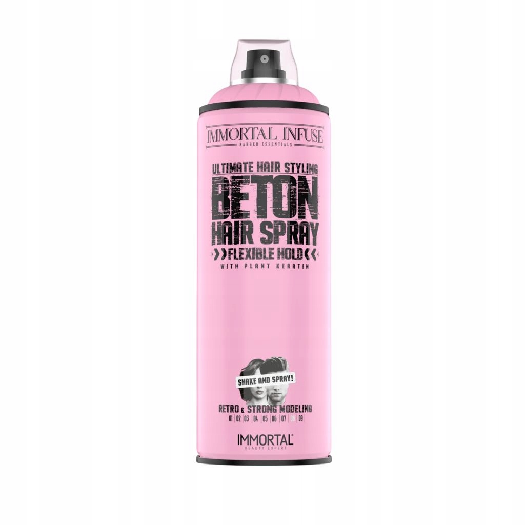 

Immortal Lakier Matowy Hair Styling Beton 500ml