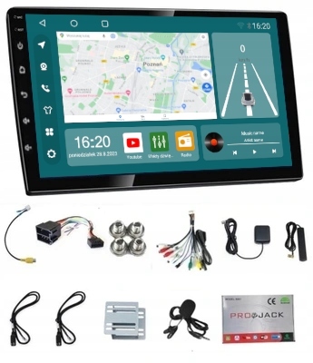 Navigační Rádio Carplay 9 Palců 2 Din Gps Android Wifi 8 Gb 256 Gb Sim