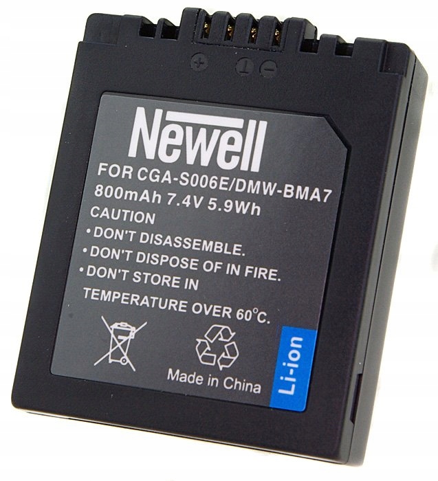 

Panasonic Lumix DMC FZ35 Bateria Akumulator Newell