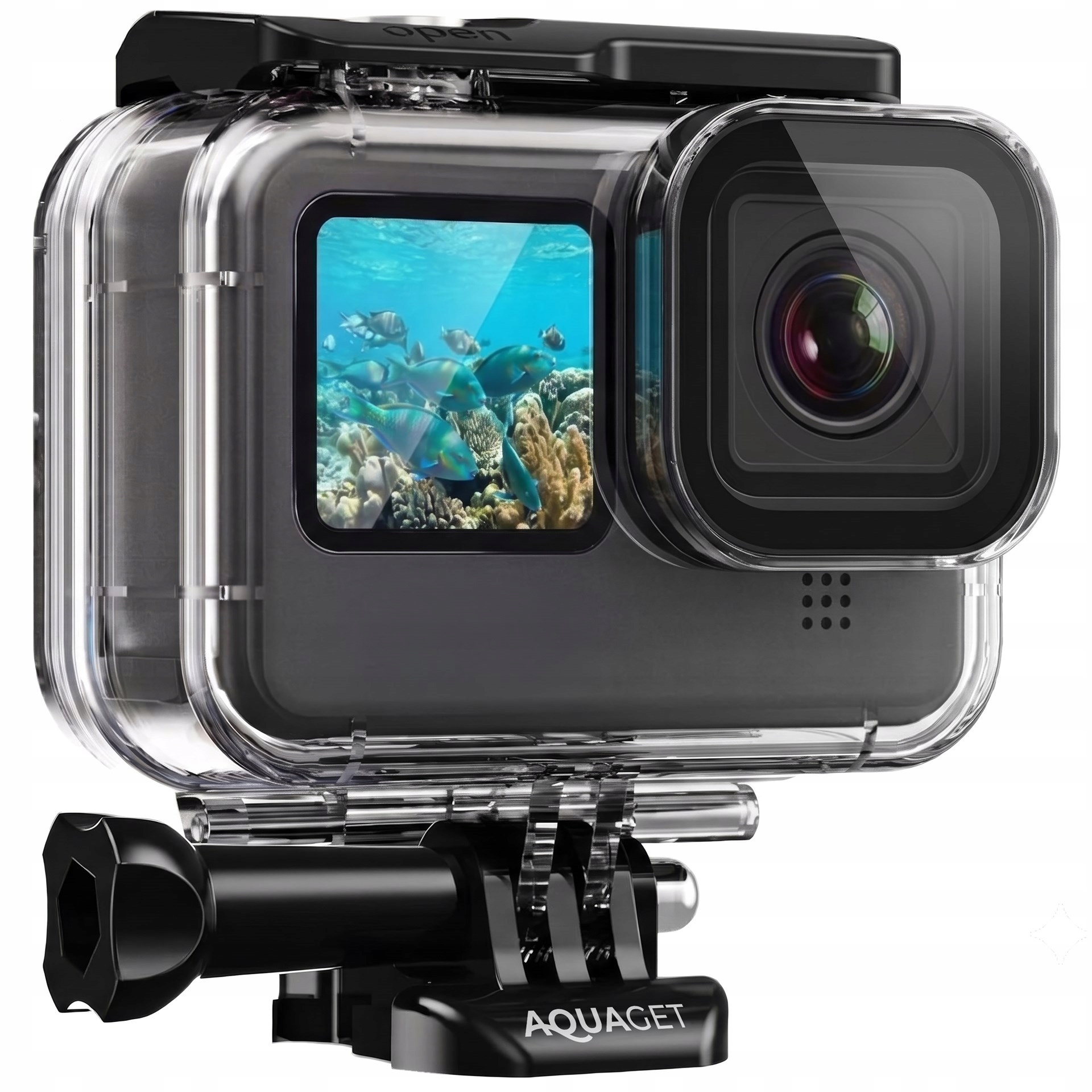 Obudowa Kamery Wodoodporna Do GoPro Sportowej Case Etui Wodoszczelna Osłona