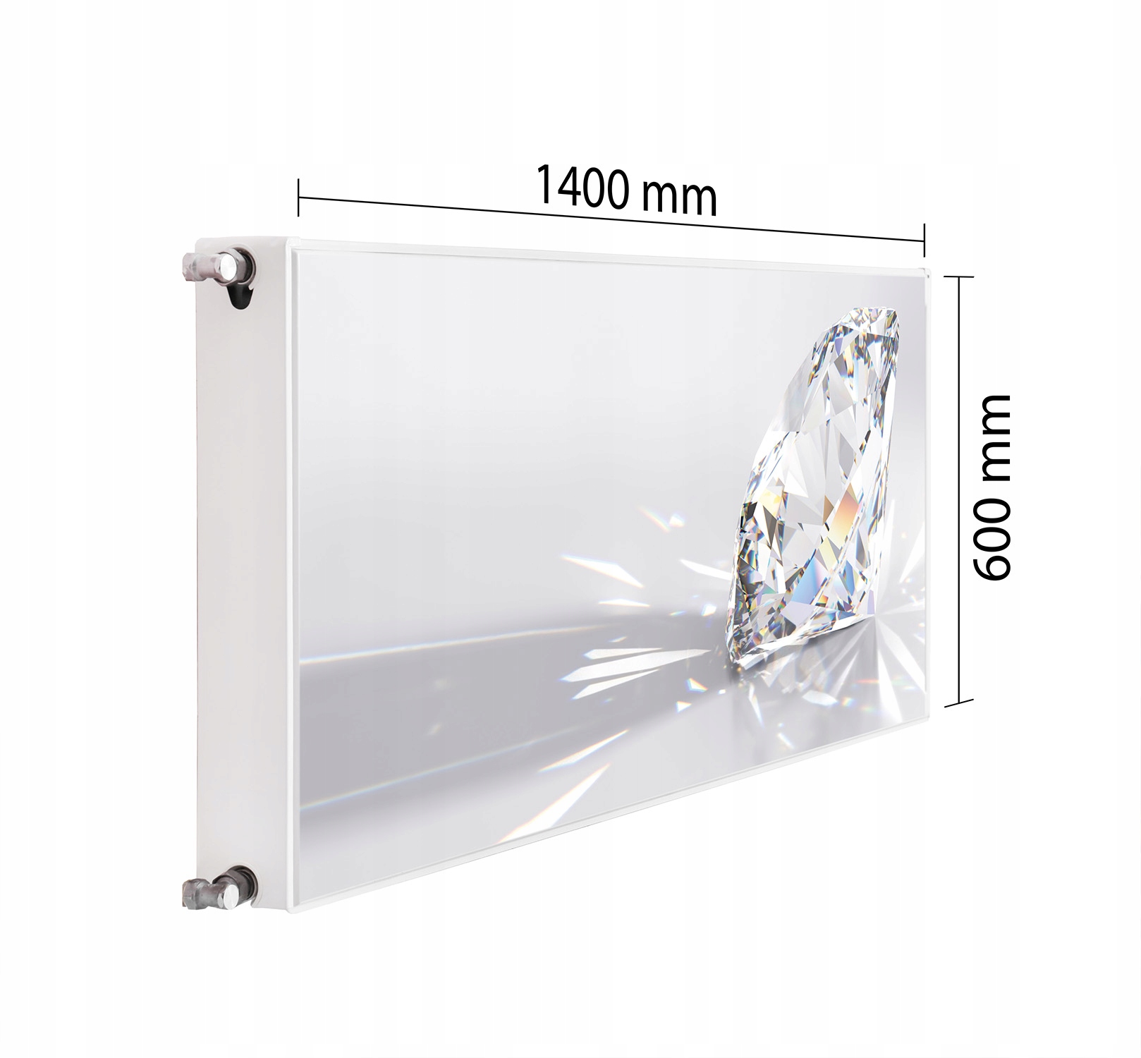 Magnetická Maska Na Radiátor 140x60 Diamantová Podložka Magnet