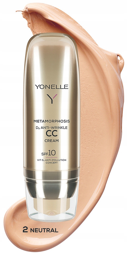 Yonelle Metamorphosis D3 Krem CC SPF10 2 Neutral