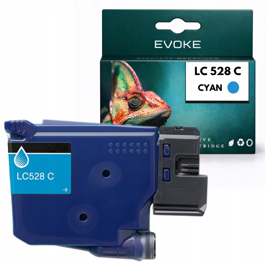 Inkoust pro tiskárnu Brother LC528 cyan LC-528C MFC-J6560DW J6760DW J6960DW