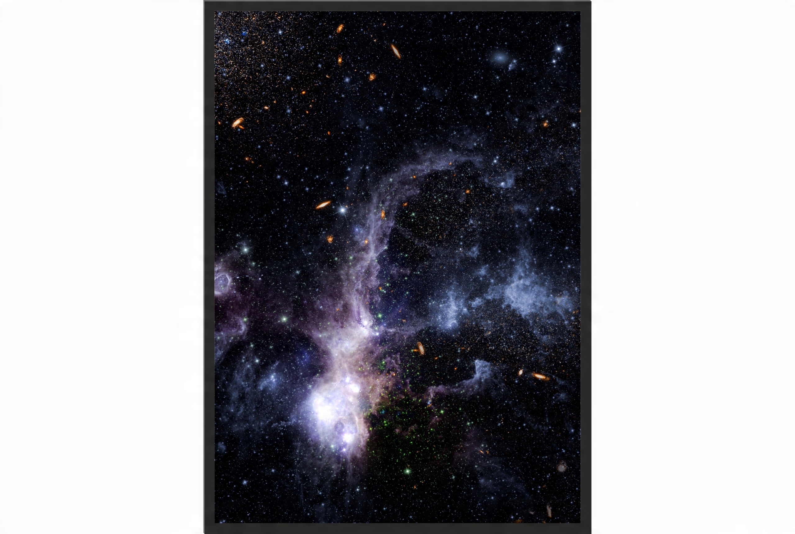 

Obraz plakat 40x30 otchłań kosmos gwiazdy galaxy