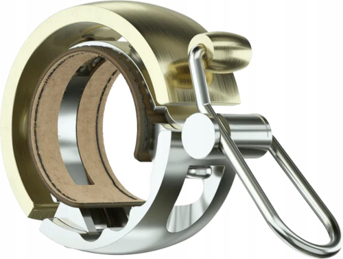 Knog dzwonek rowerowy Oi Luxe mały mosiężny