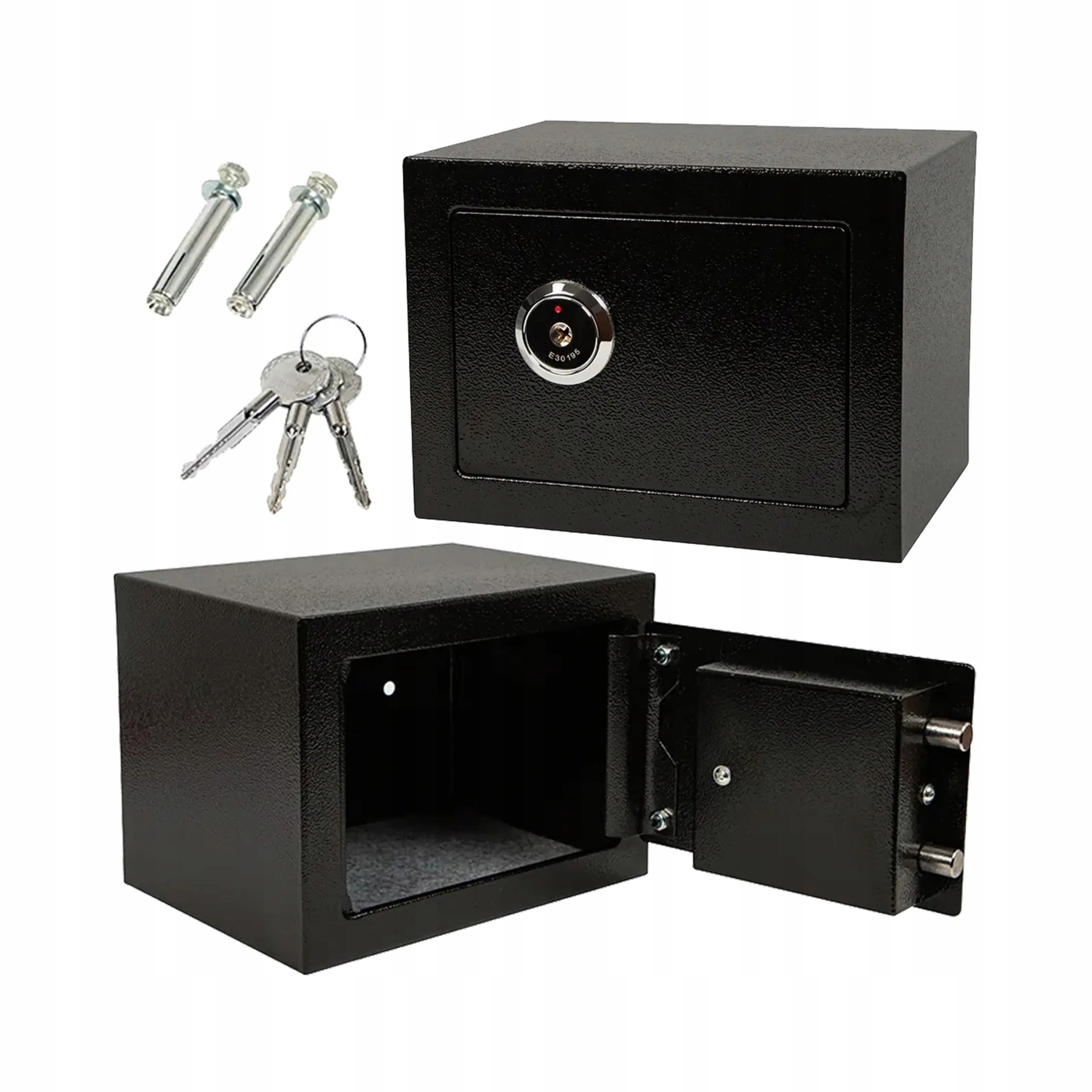 Kasetka Sejf Na Pieniądze Biżuterię Kaseta Zamykana Na Kluczyk 2 Kluczyki