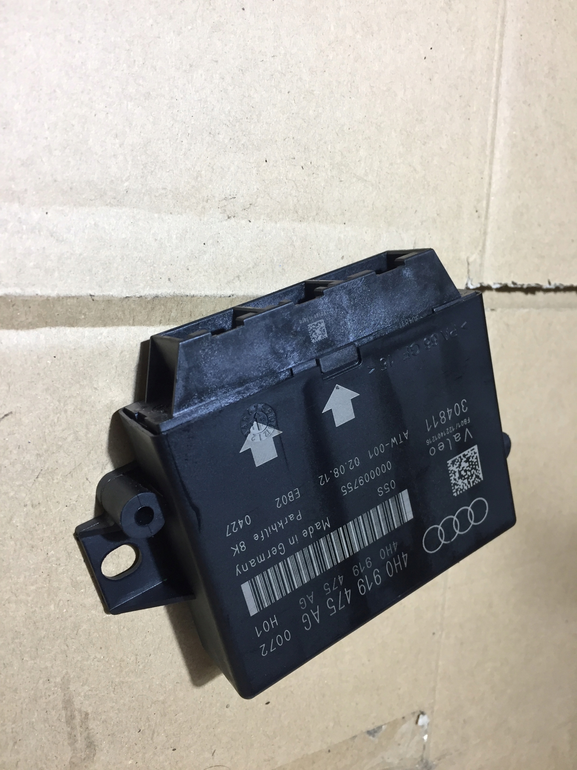 AUDI A6 C7 module control unit of the parking 4H0919475AG