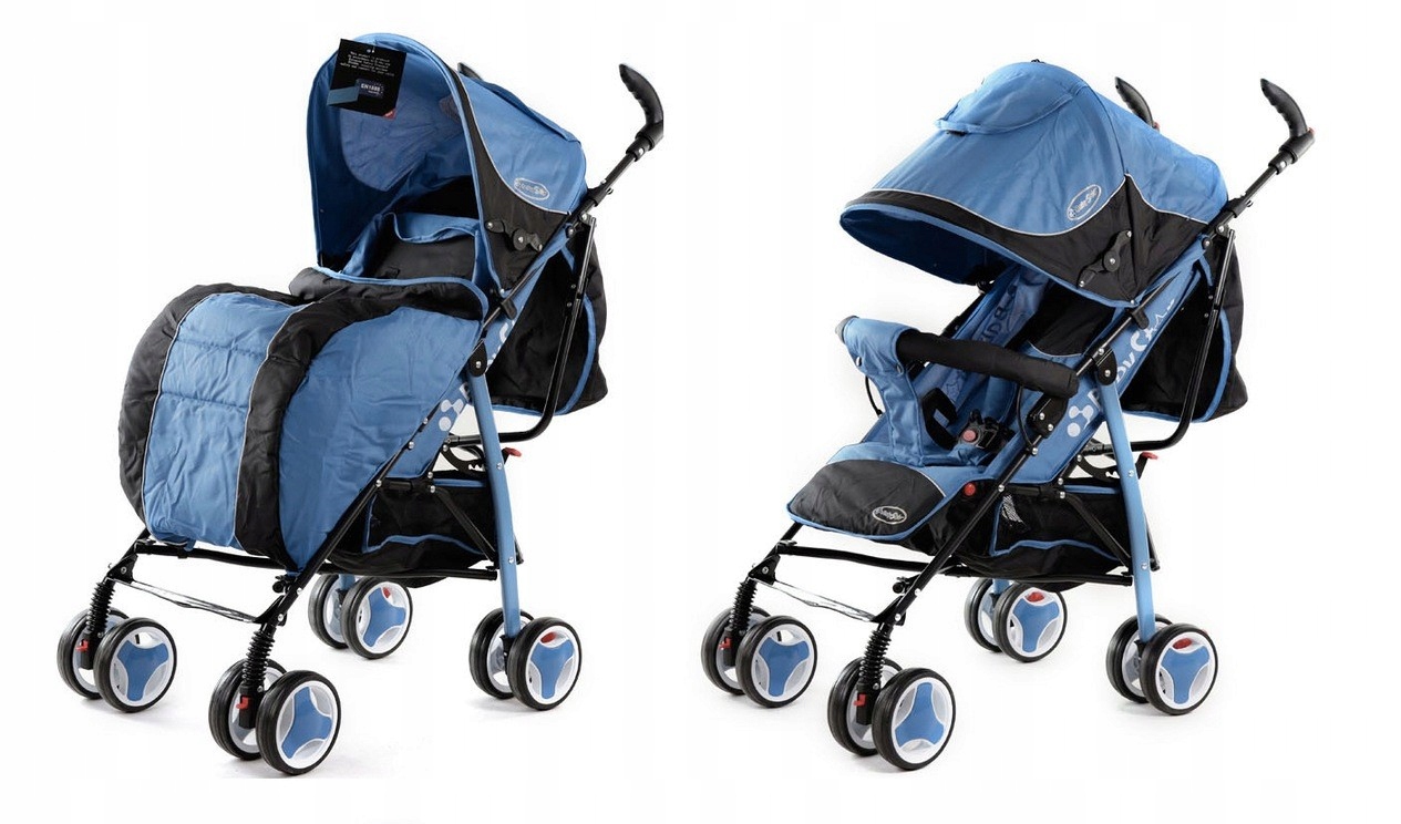 WÓZEK SPACEROWY SPACERÓWKA PARASOLKA + DODATKI EAN (GTIN) 5904100071128