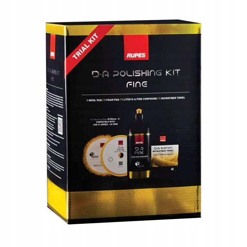 Rupes DA Polishing Kit Fine zestaw polerski POLISH