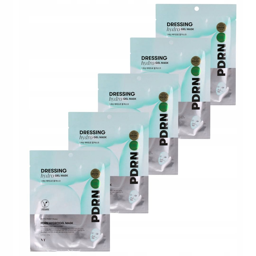 Vt Cosmetics Pdrn Hydrogel Mask 5X35 g sada hydrogelových masek