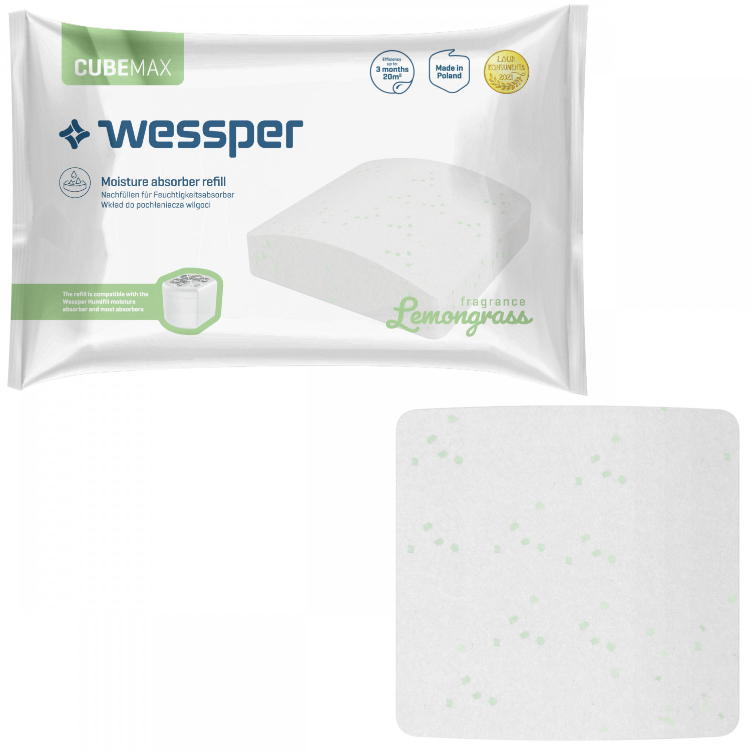 

Wkład Pochłaniacza Wilgoci Wessper Zapachowy