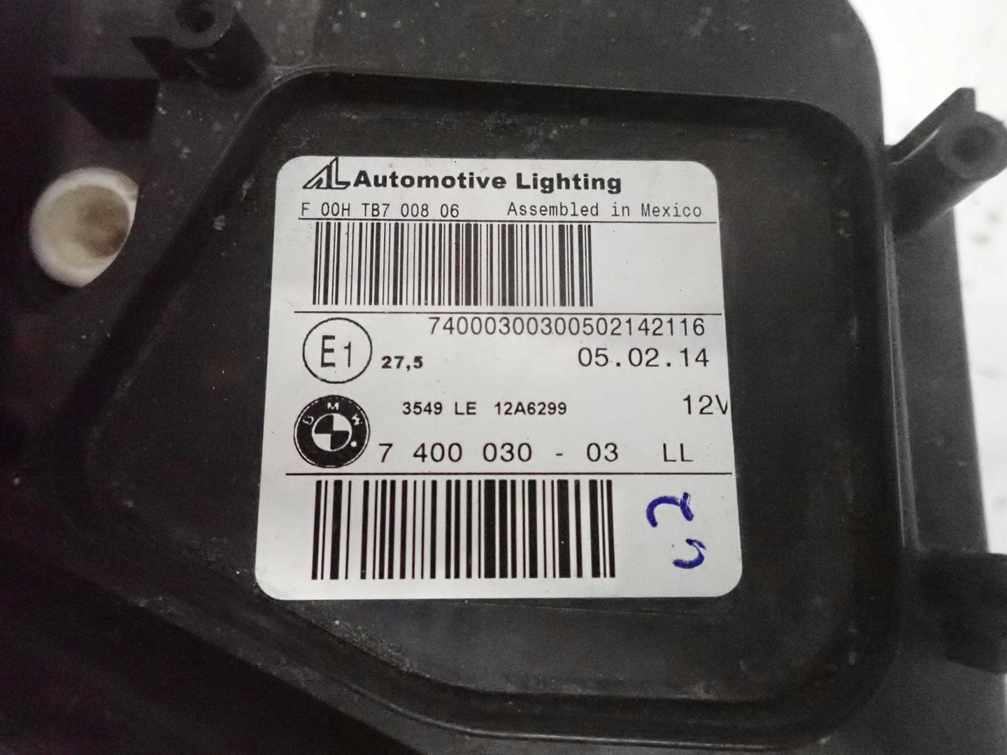 light front front right BMW X3 F25 LIFT 2015- FULL LED
