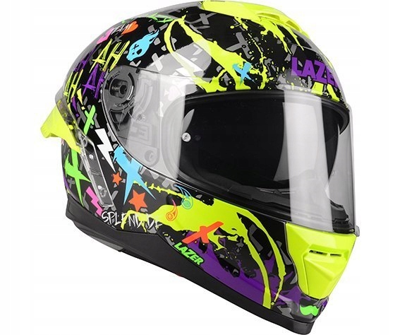 Kask LAZER RAFALE SR Crazy Czarny - Multi L Rozmiar XL