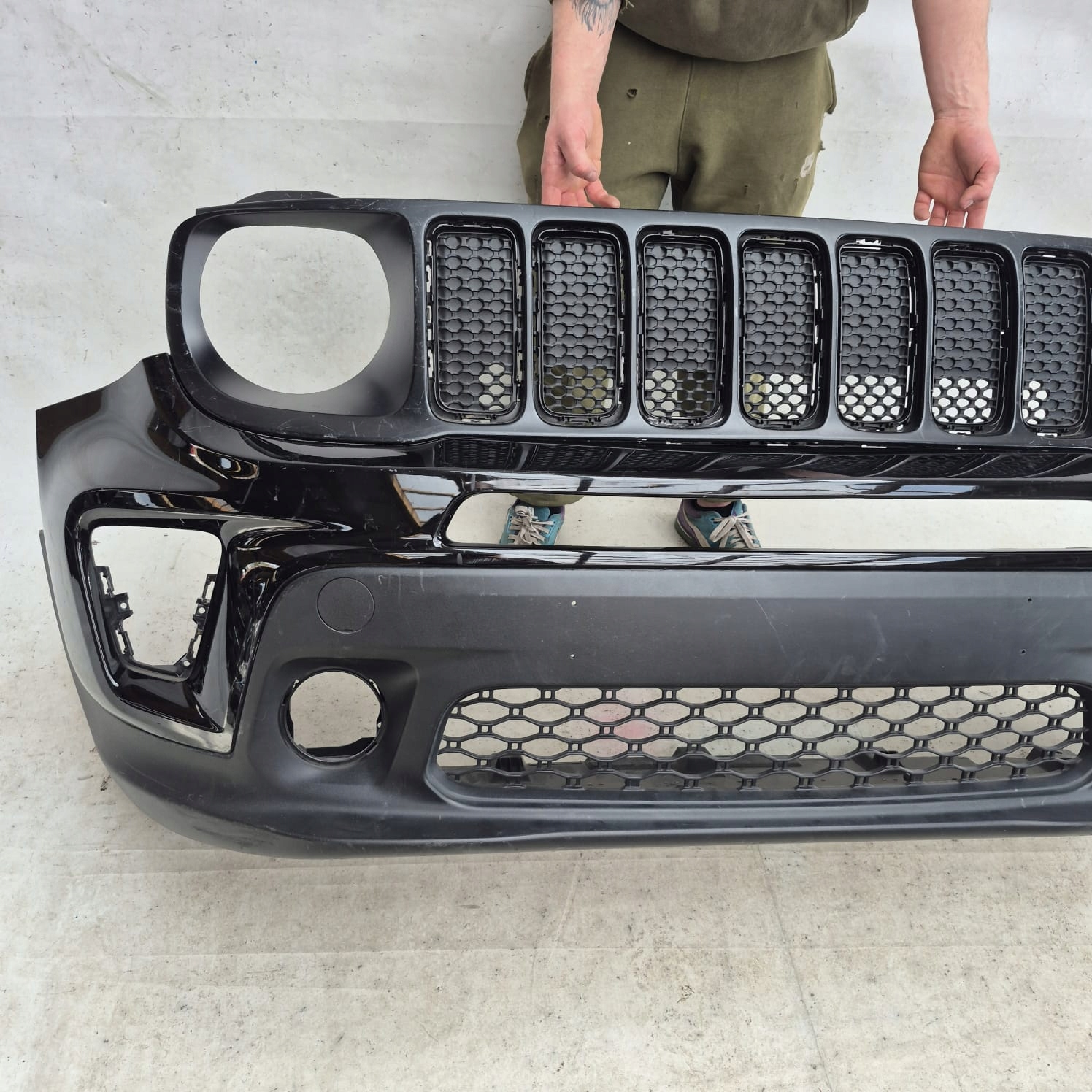 JEEP RENEGADE LIFT 2018- bumper front front grill 52100413
