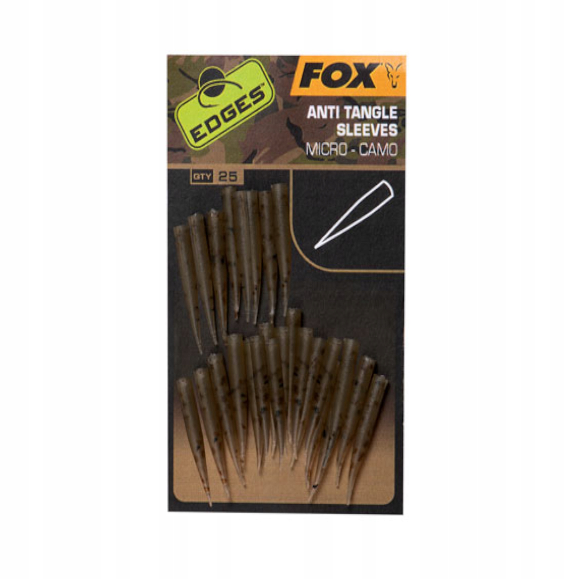 Nasadki Antysplątaniowe Fox Camo Micro Anti Tangle Sleeves x25