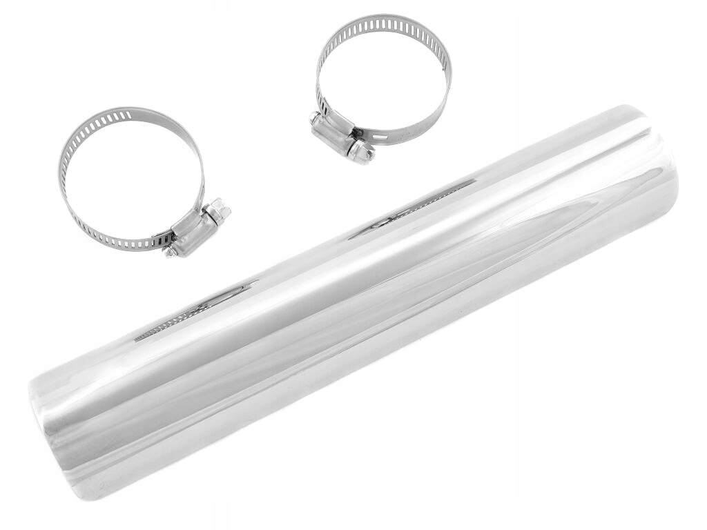 OTR-008 - МЕТАЛЛИЧЕСКАЯ КРЫШКА ГЛУШИТЕЛЯ ВЫХЛОПНОЙ ТРУБЫ ХРОМ 25,4