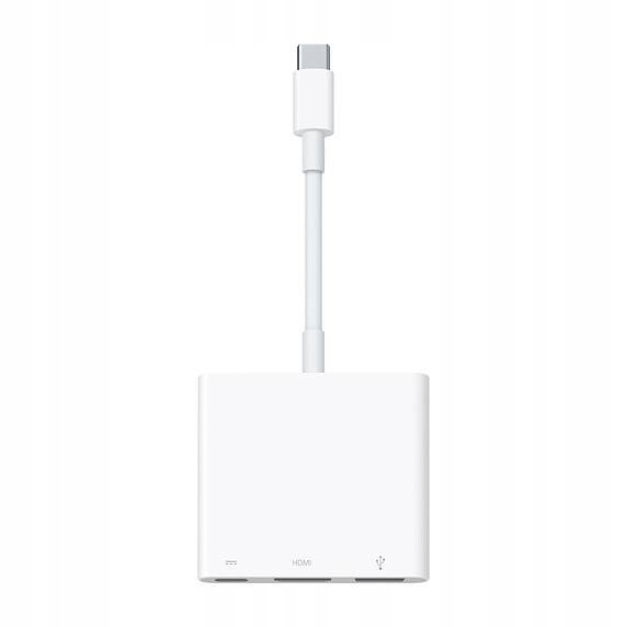 Apple adaptér Multiport Usb-c na Av – Hdmi Usb (MW5M3ZM/A)