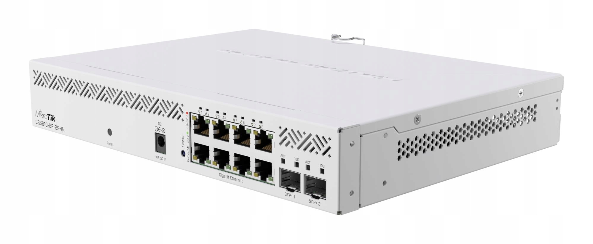 MikroTik CSS610-8P-2S+IN 8xGig 2xSFP+ Rack