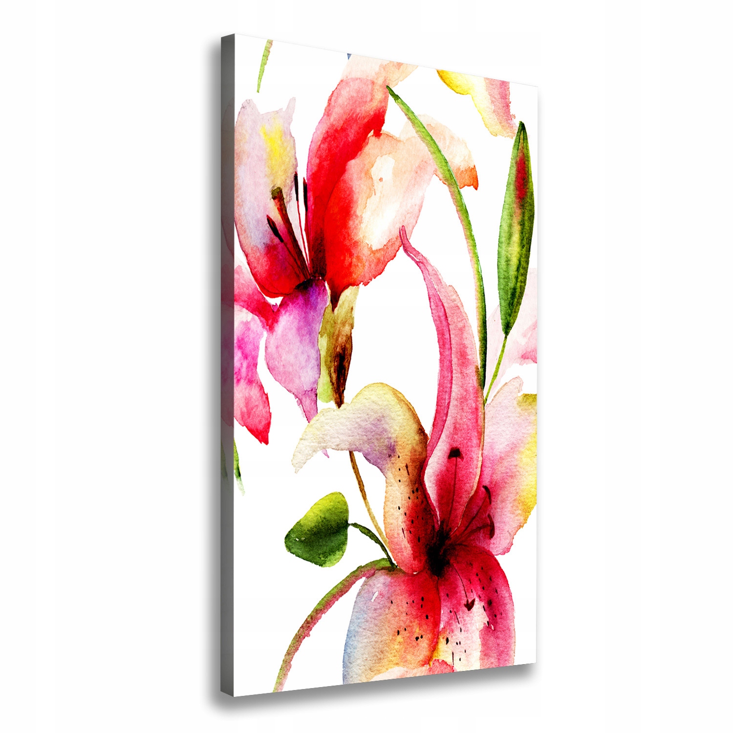 

Foto obraz canvas do salonu Kwiaty lilii 50x100