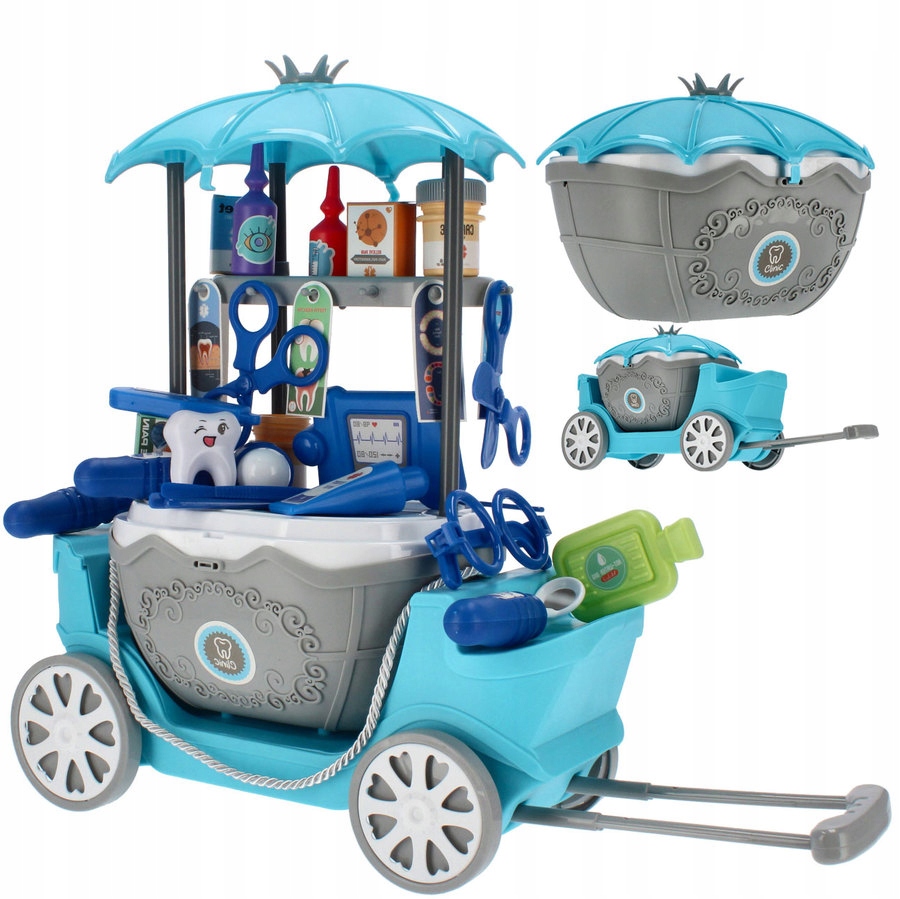 

Zestaw Lekarski Klinika Doktor Walizka Na Kółkach