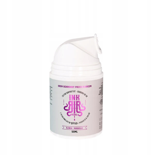 

Krem do tatuażu filtr SPF50+ INKrebel Śliwka 50ml