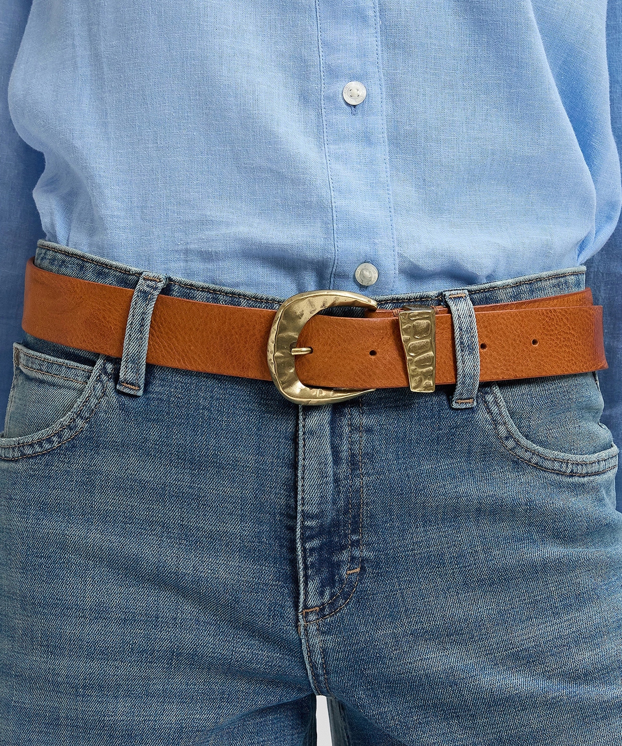 Pásek Lee Boho Belt 112379705 Tan 85