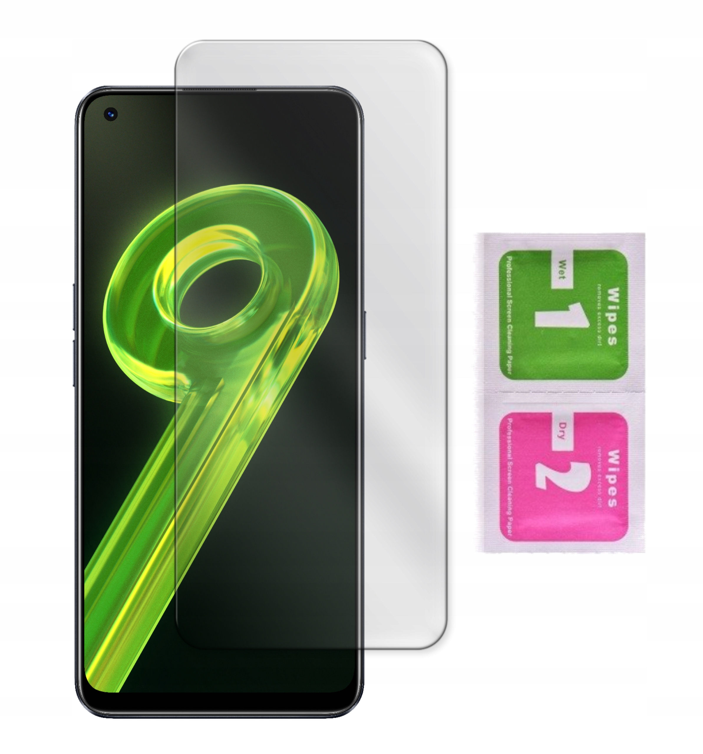

Szkło Hartowane Na Ekran 9H Do Realme 9 Mocne