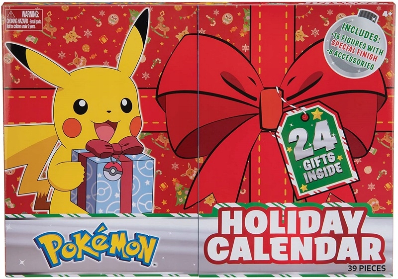 Jazwares PKW2351 Kalendarz adwentowy Pokemon 2021