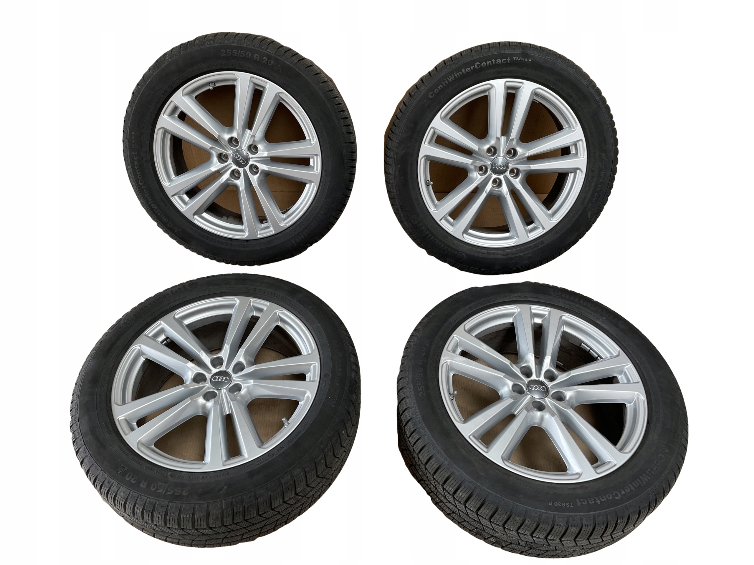 AUDI Q7 4M discs wheels 255/50R20 CONTINENTAL ZIMA