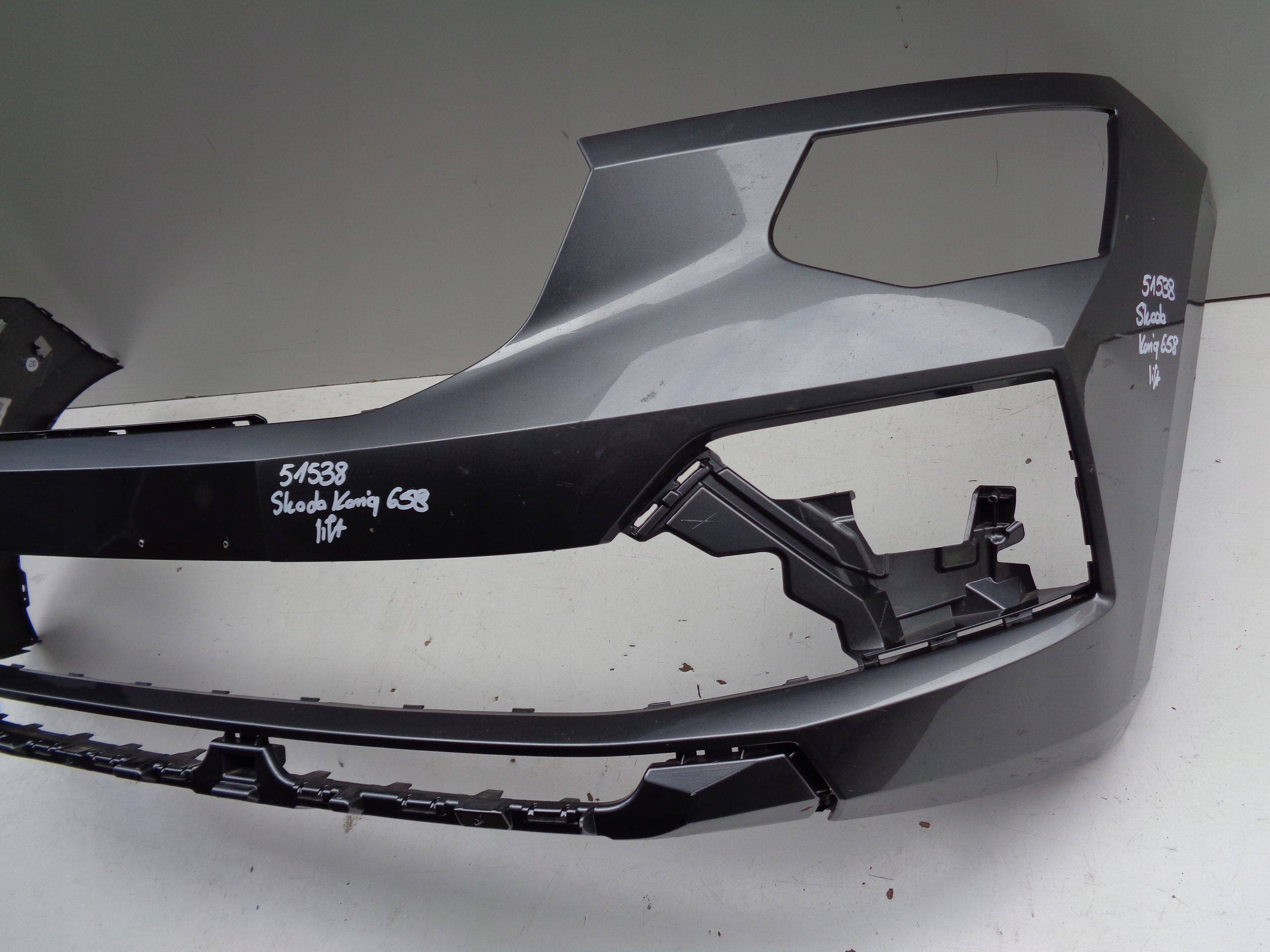 front bumper SKODA KAMIQ 658 23- LIFT NR 51538