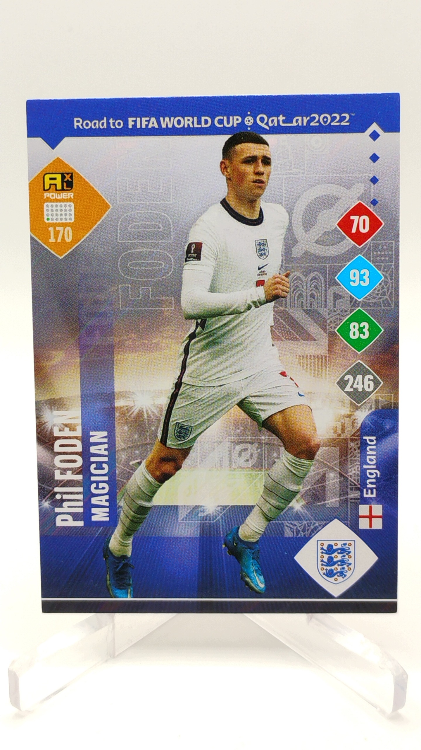 Panini Road To World Cup 2022 Qatar Magician 170 Phil Foden Anglia