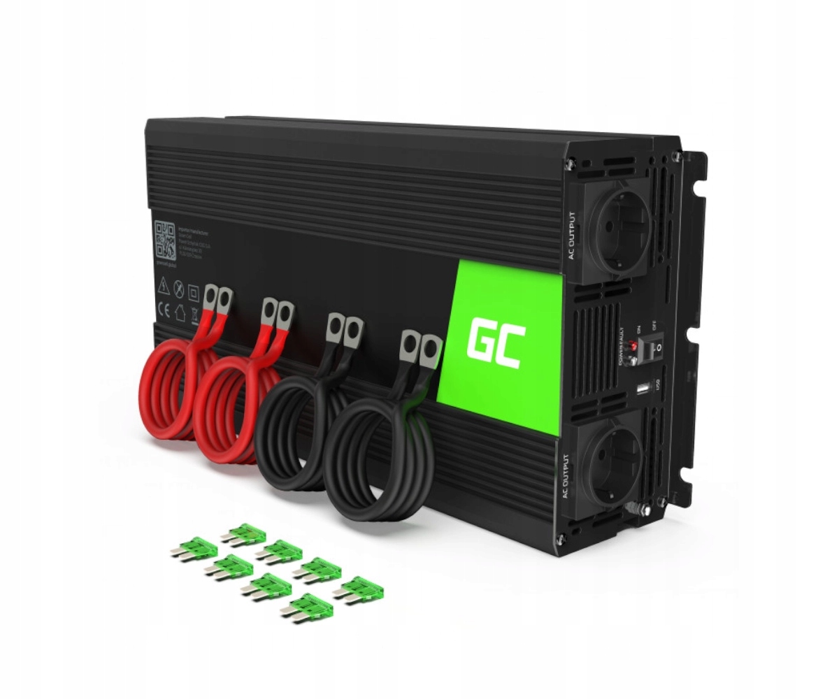 Инвертор зеленой клетки 12В к 230В 3000/6000в