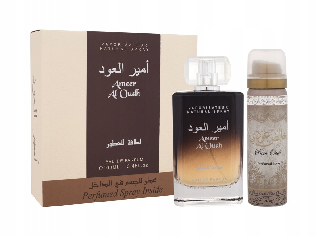 Originální Lattafa Ameer Al Oudh Parfémovaná voda 100 ml Sada
