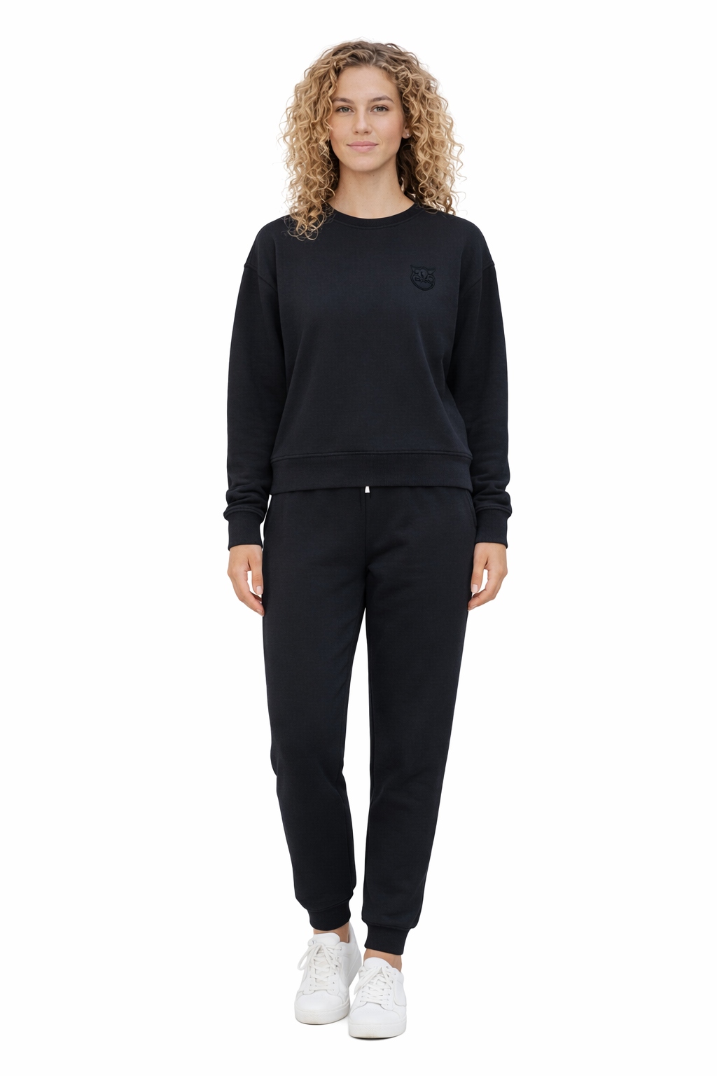 Pinko Černá Mikina S Hladkým Povrchem A Kulatým Výstřihem Xs I4C