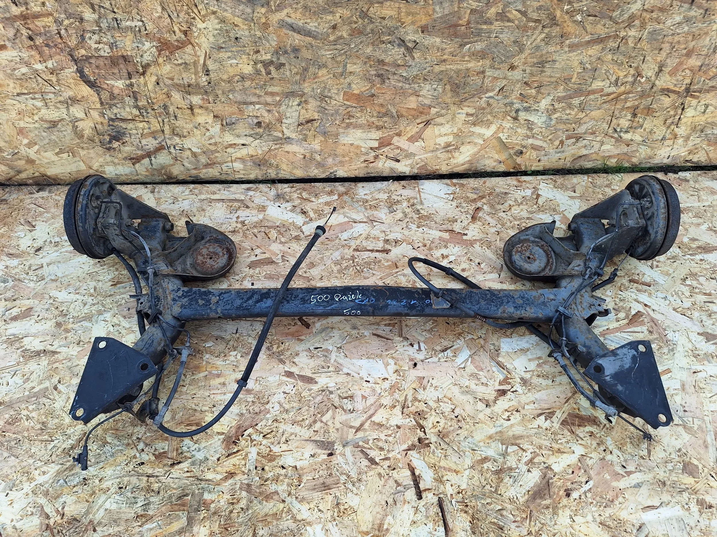 Oś tył Fiat 500 07-