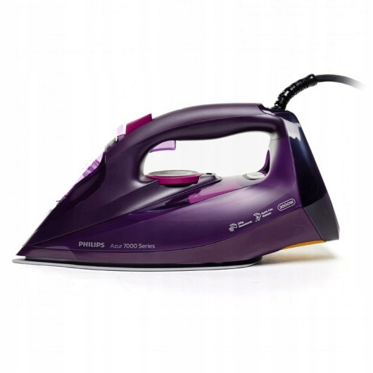 ZELAZKO PAROWE Z REGULACJA | PHILIPS AZURE STEAMGLIDE ELITE 7000 | 3000 W Kod producenta PHILIPS STEAM-GLIDE AZURE ELITE 7000