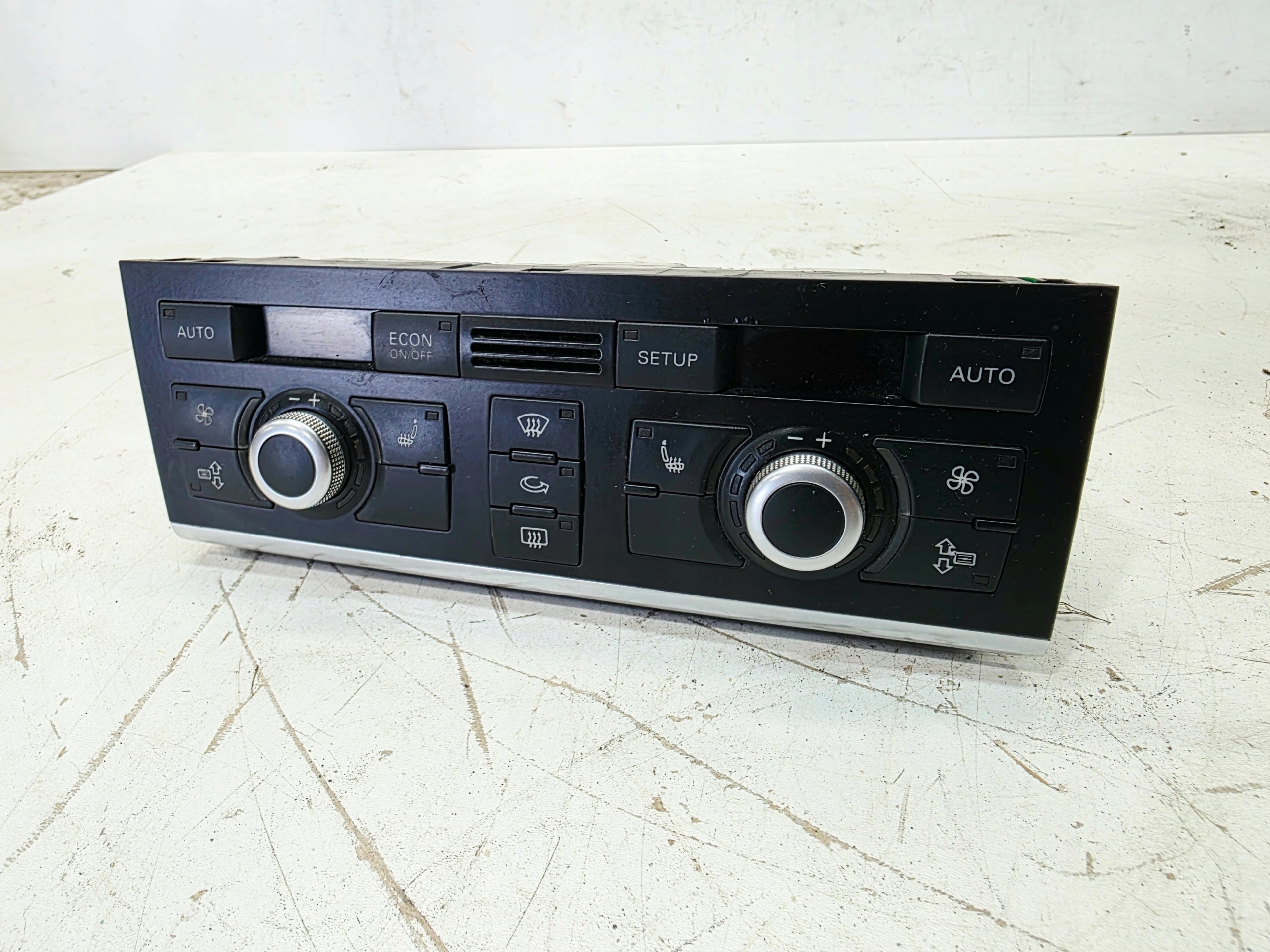 air conditioning control panel of heating KLIMATRONIK AUDI A6 C6 4F1820043AG