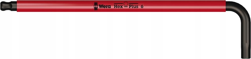

Klucz imbusowy kątowy z kulką Hex-Plus 6mm Wera