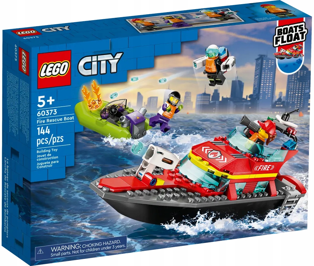 Lego City Loď Sada Kostek 60373