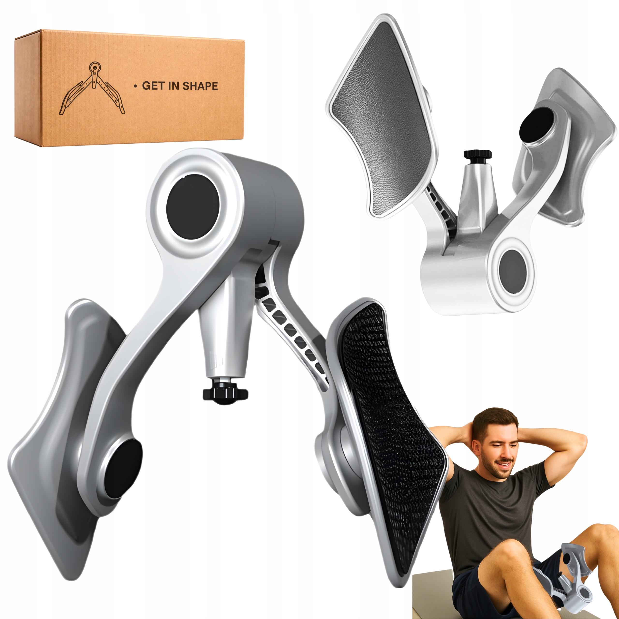 Motýlek na Kegelovy cviky Trenér Stlačovač Pro Muže Šedý Trenér