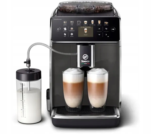 Ekspres ciśnieniowy Saeco GranAroma SM6580/50 15 barów Cichy młynek
