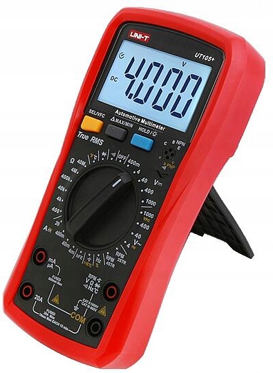 Miernik SAMOCHODOWY uniwersalny UNI-T UT105+ True RMS Model UT105+