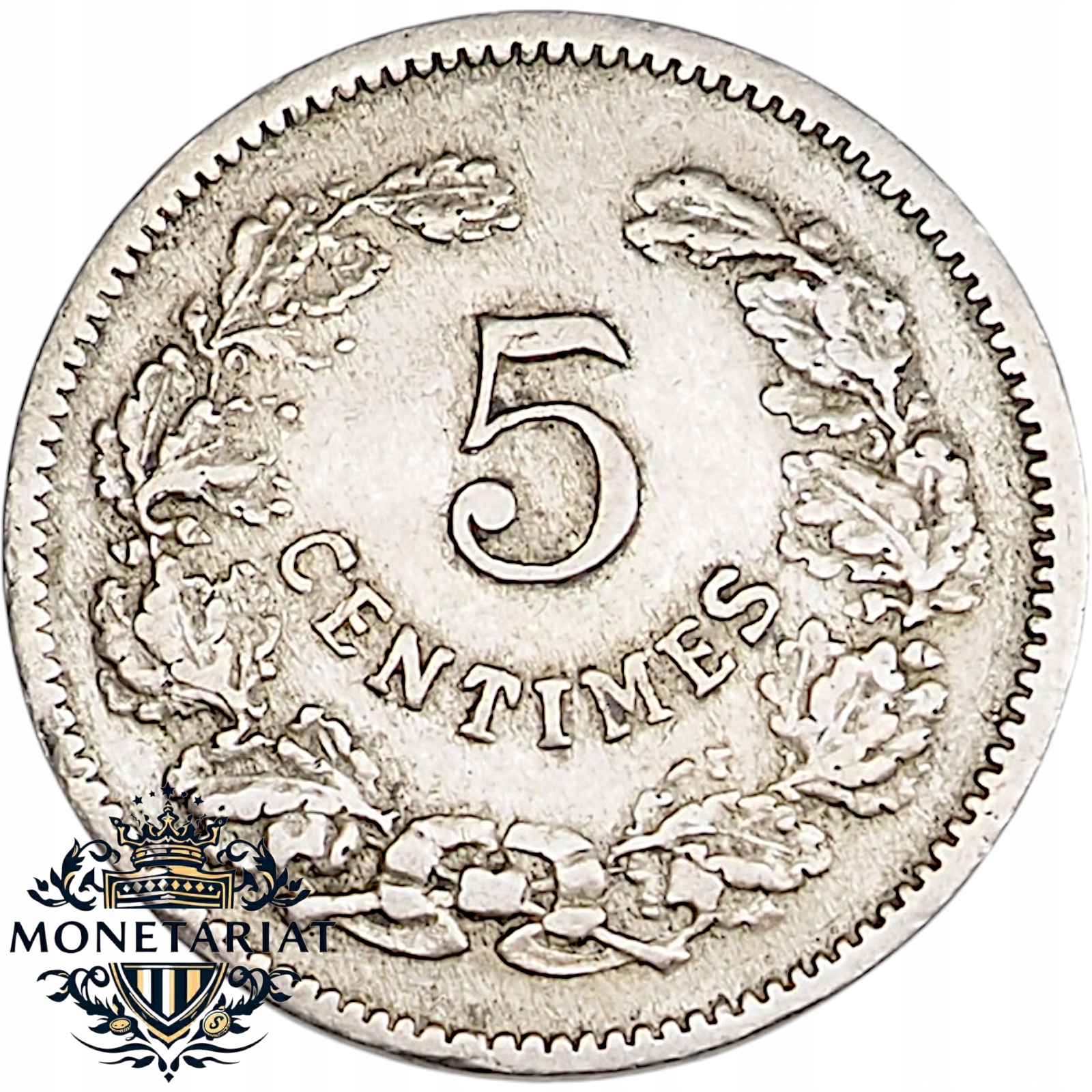 5 CENTYMÓW 1901 LUKSEMBURG