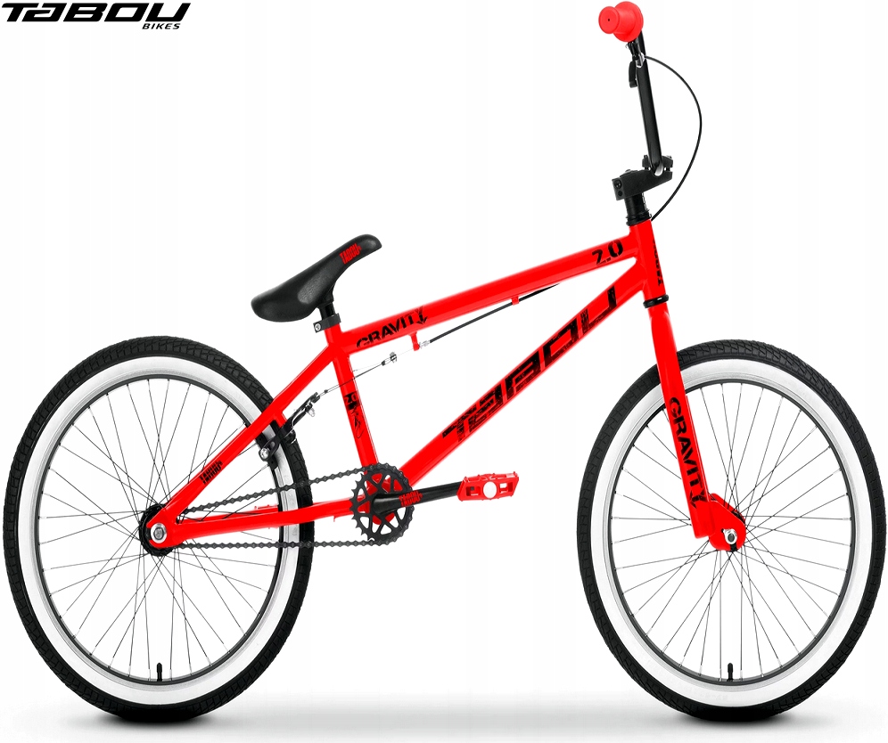 Rower Bmx Tabou Gravity 2.0 20" red black