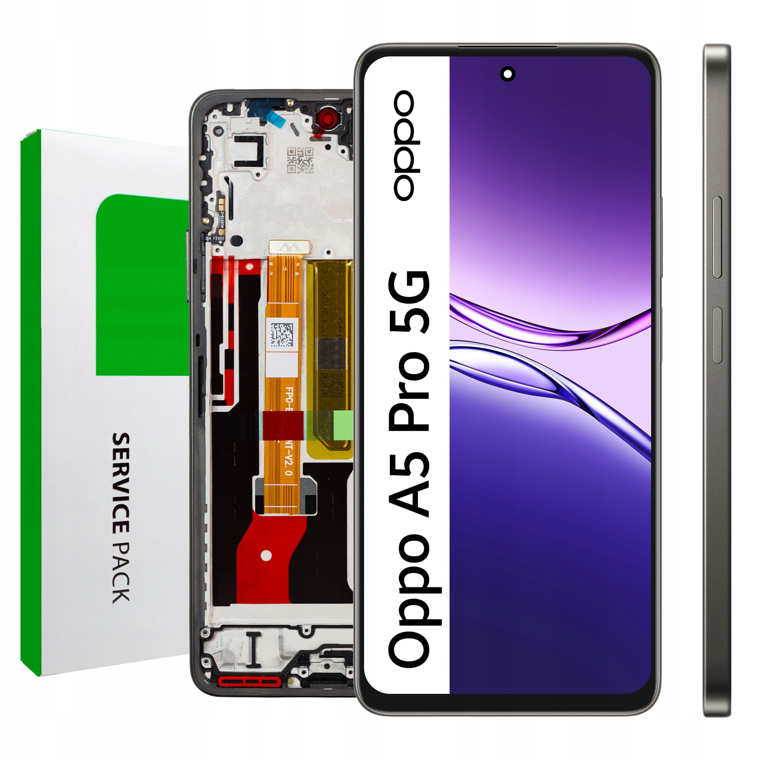CPH2695 LCD pre Oppo A5 Pro 5G Service Pack Matrica Originál Zila