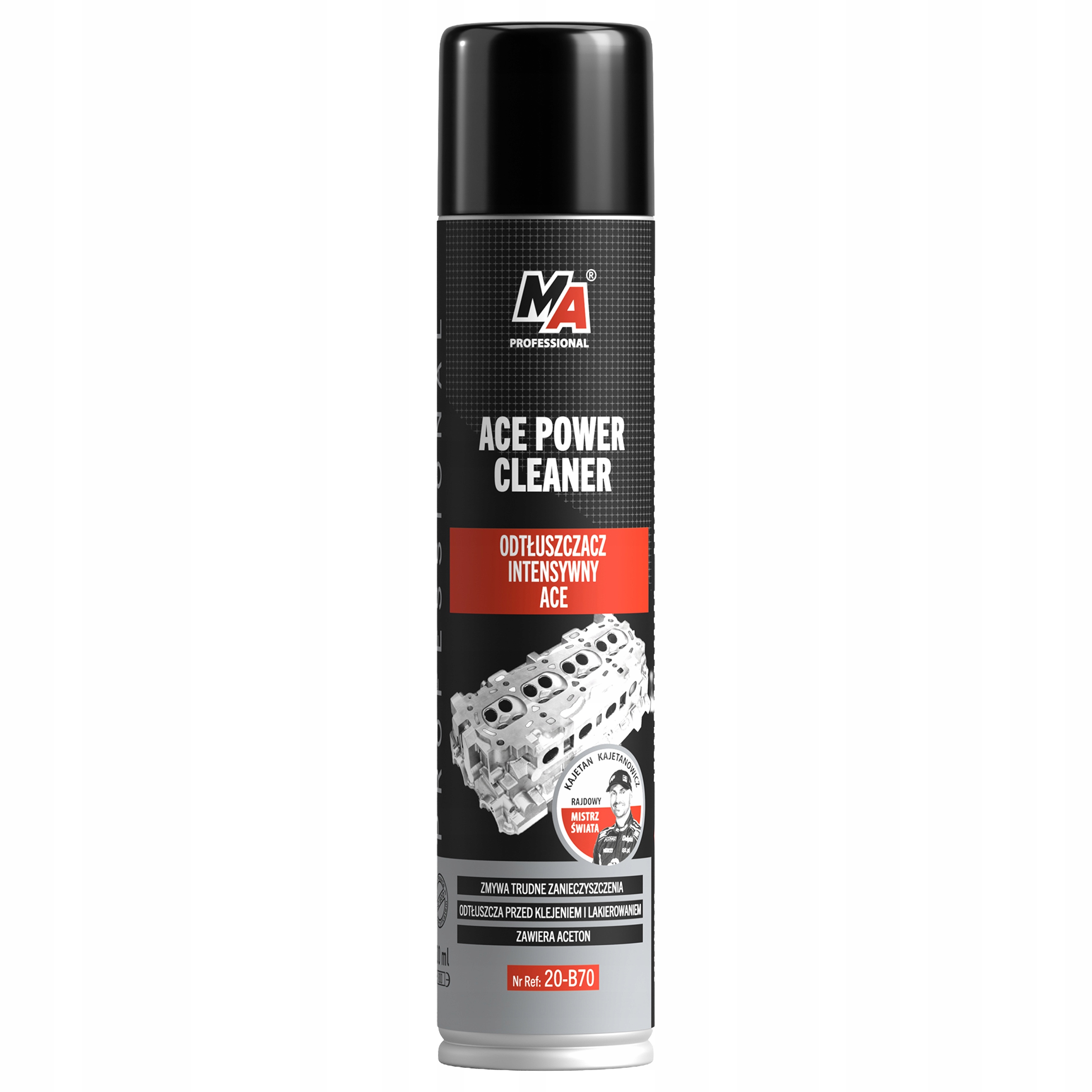 Zmywacz Odtłuszczacz techniczny Intensywny 600ml Spray Ma Professional