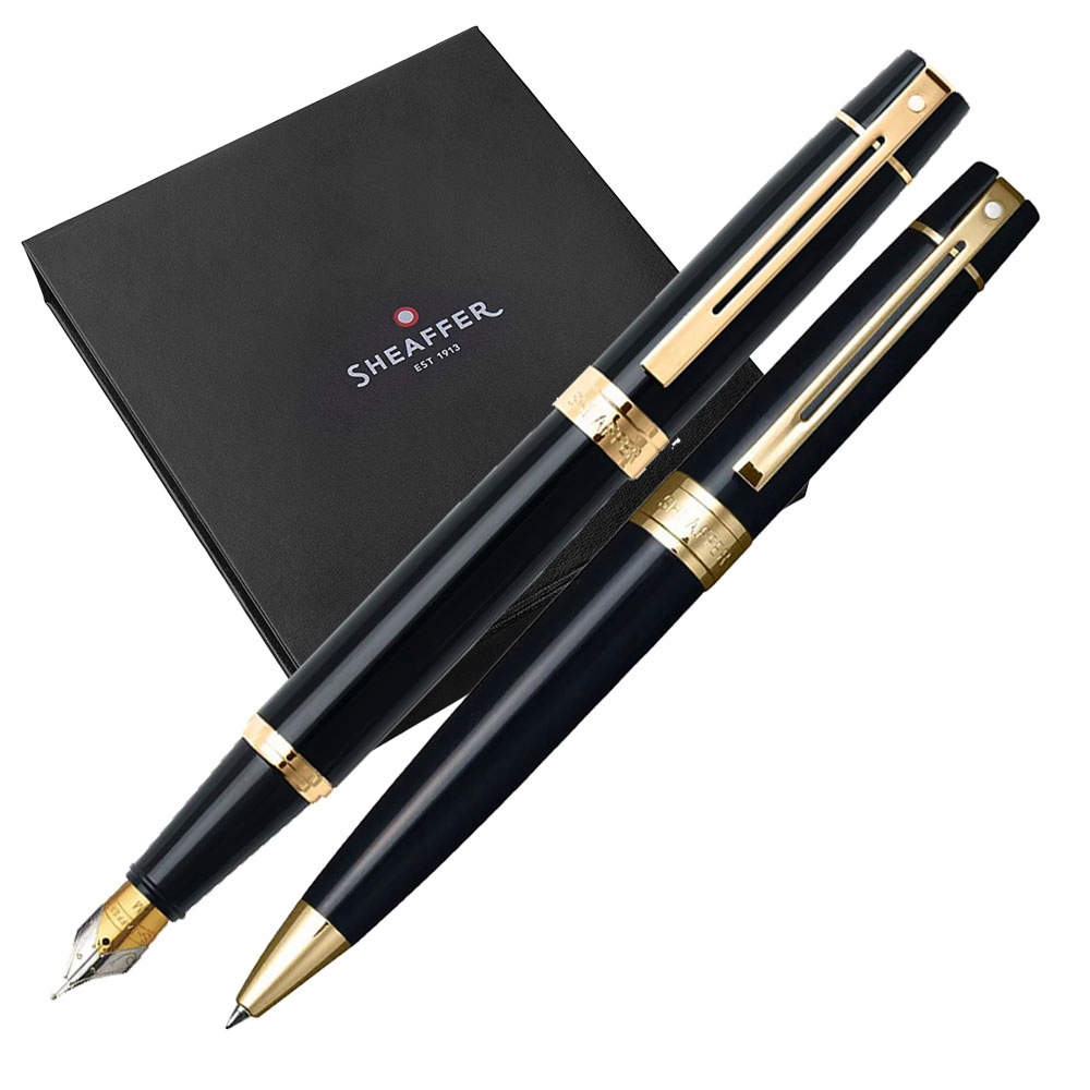Zestaw Sheaffer 300 pióro wieczne długopis/czarne