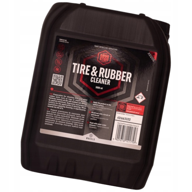 Good Stuff Tire & Rubber Cleaner 5L Środek Do Czyszczenia Mycia Opon Gumy