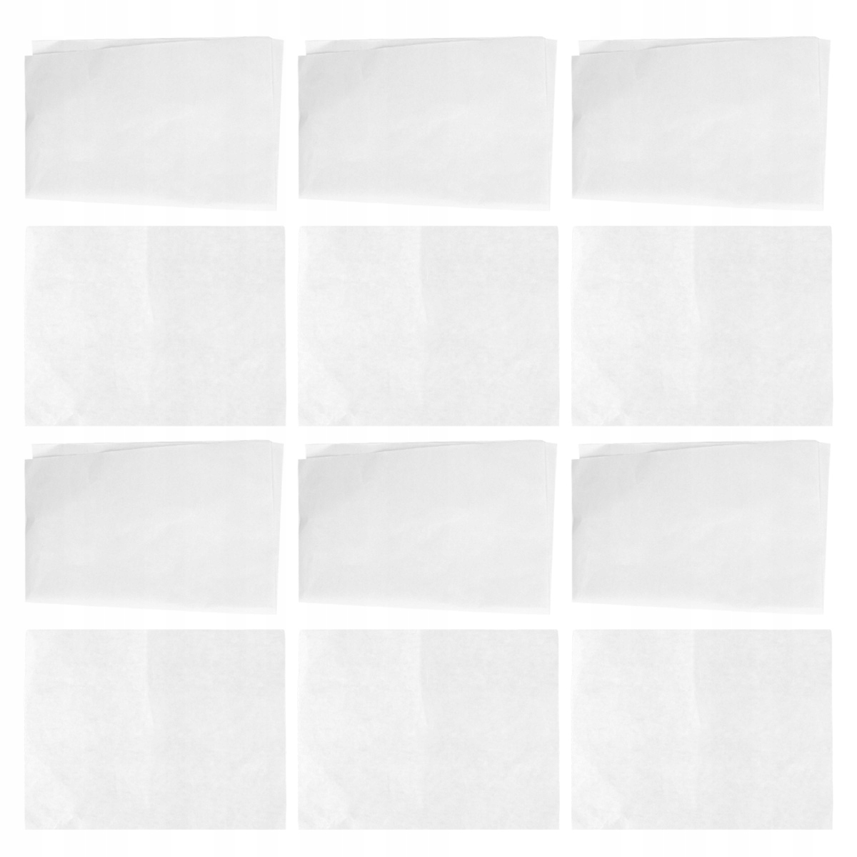 20 SZTUK BIAŁYCH, WIELOKROTNEGO UŻYTKU PAPIERÓW DO PRASOWANIA PUZZLI